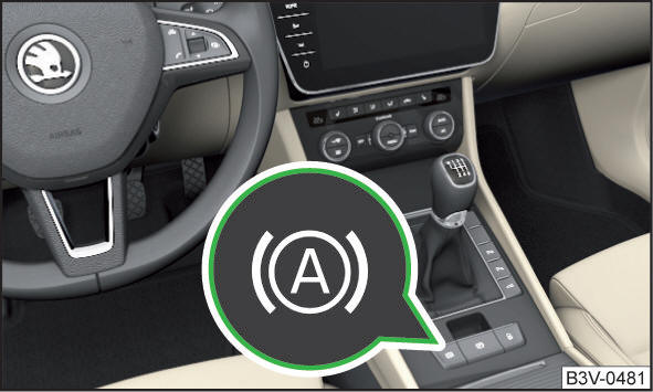 Tasto della funzione Auto Hold