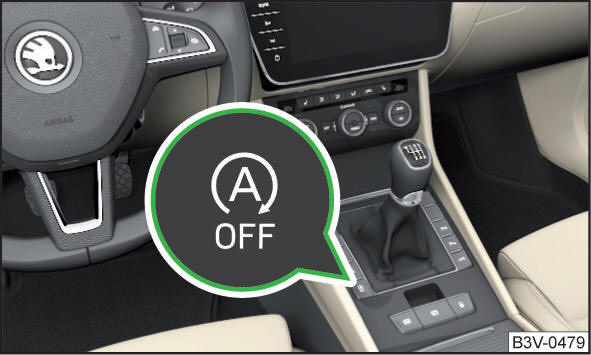 Tasto per il sistema STARTSTOP