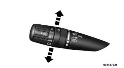 Controllo degli indicatori di direzione