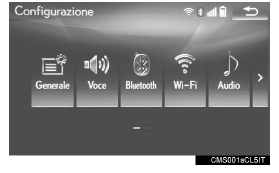 Connessione a internet mediante wi-fi*1