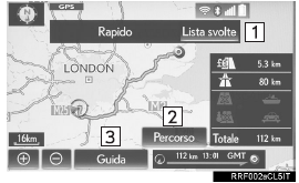 Panoramica del percorso