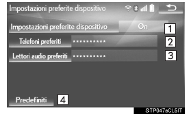 Impostazione della priorità di connessione automatica