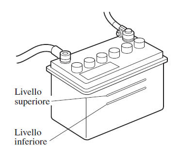 Controllo livello elettrolita