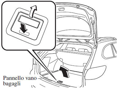 Per estrarre la ruota di scorta