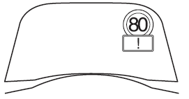 Indicazione display segnale stradale