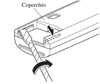 Sostituzione batteria chiave