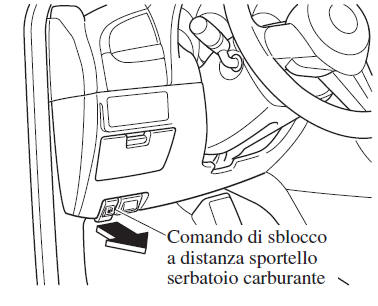 Sportello serbatoio carburante