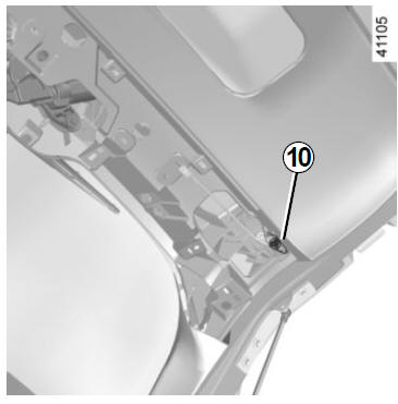 Luci posteriori (sostituzione delle lampadine)