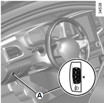 Regolazione elettrica dell’altezza dei fari
