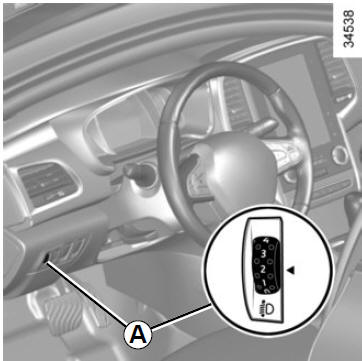 Regolazione elettrica dell’altezza dei fari